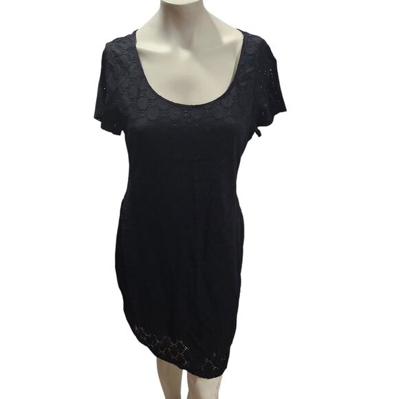 Isaac Mizrahi Shift Dress Womens SZ XL Casual Simple Knee Length Essentials - Picture 1 of 4